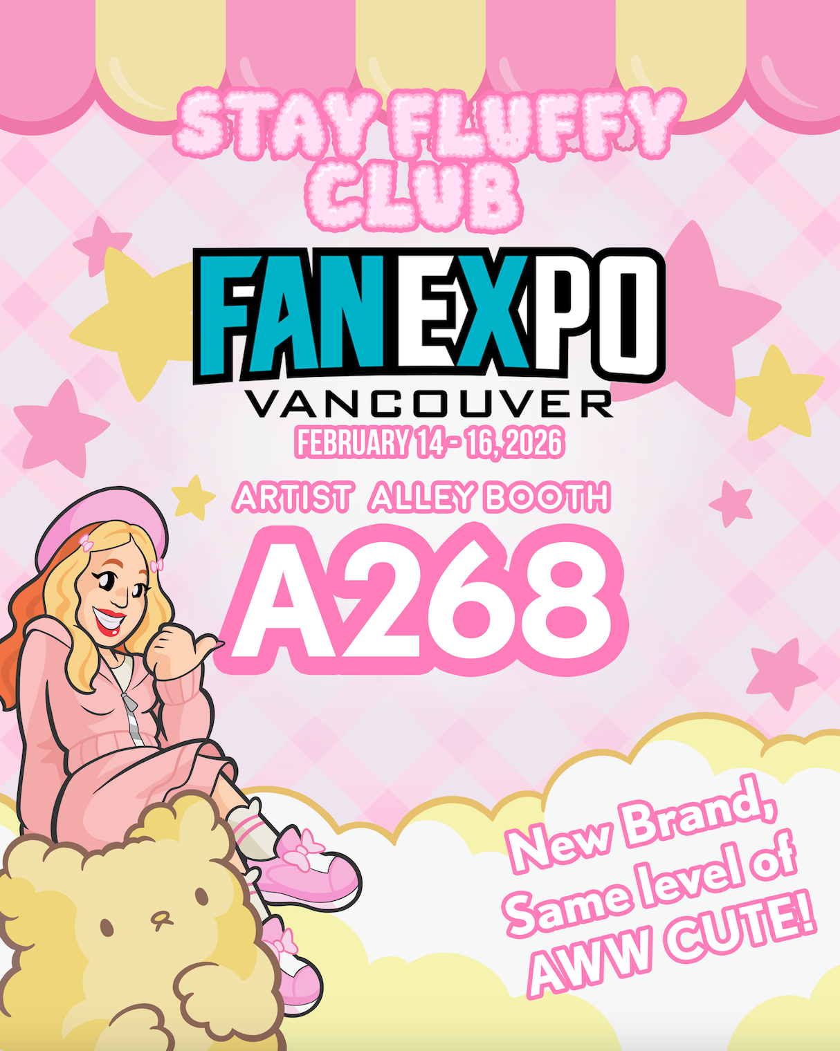 Stay Fluffy Club at Fan Expo Vancouver