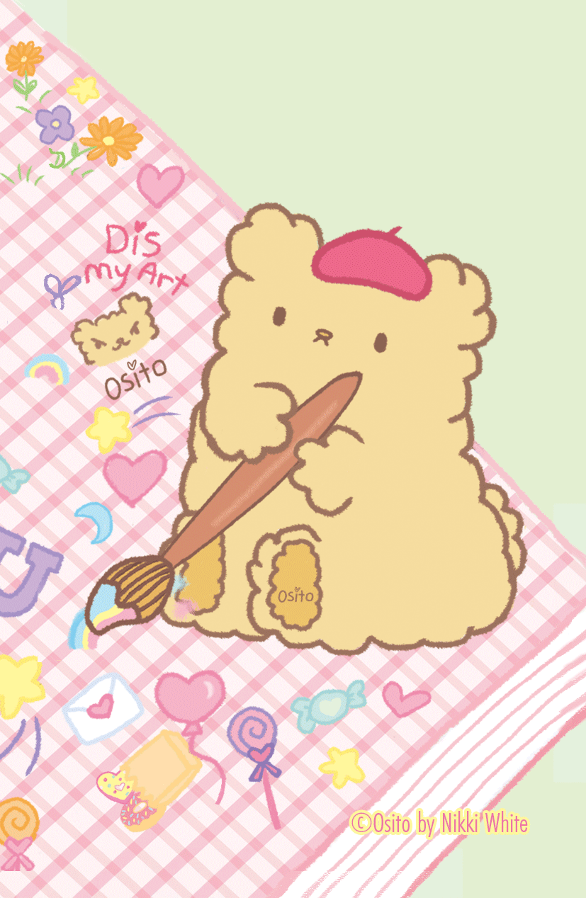 Stay Fluffy Club X Ugoku Stickers - Artist - Glitter Bones Boutique
