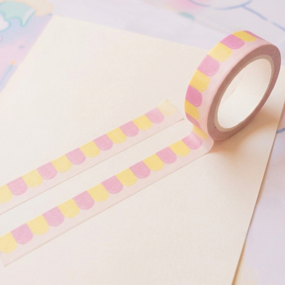 Stay Fluffy Club Banner Washi Tape - Glitter Bones Boutique