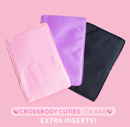 Crossbody Cuties Ita Bag Additional Inserts ☆𓆩♡𓆪☆ - Glitter Bones Boutique