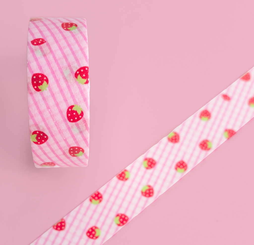 Strawberry Picnic Washi Tape