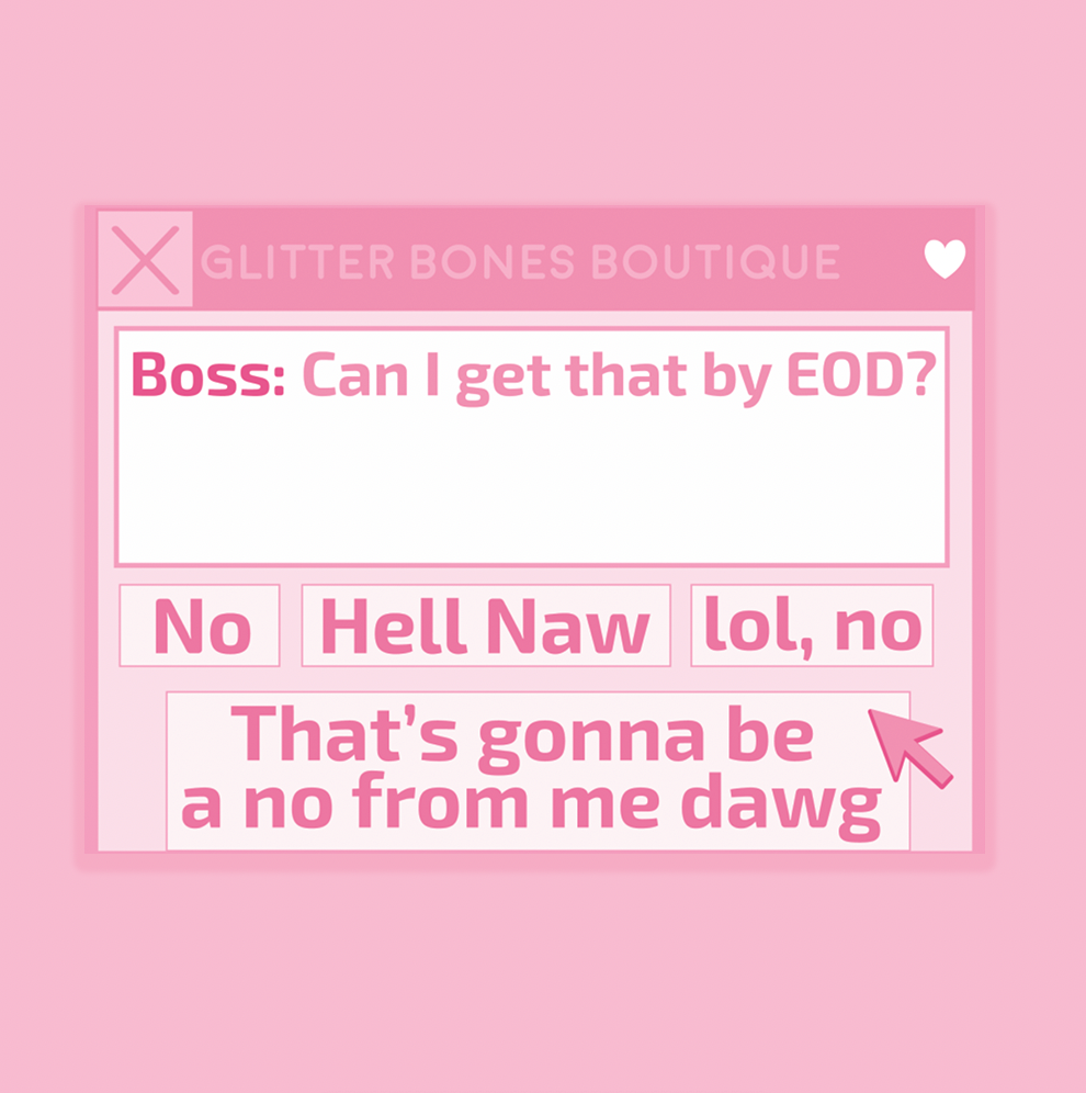 EOD Office Life Sticker