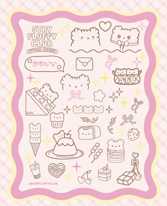 PREORDER: Stay Fluffy Club x Sakuralala - Do What Makes YOU Happy