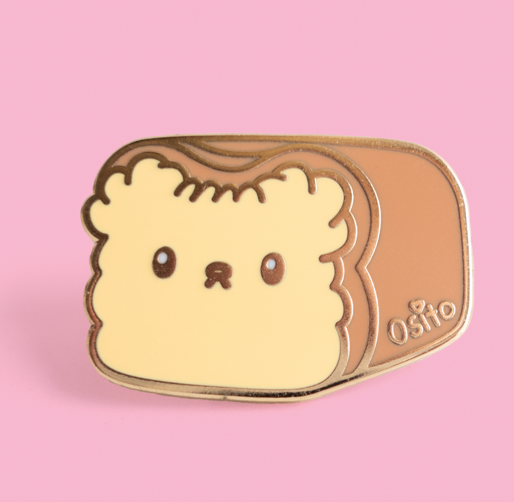 Osito Bread Loaf Pin