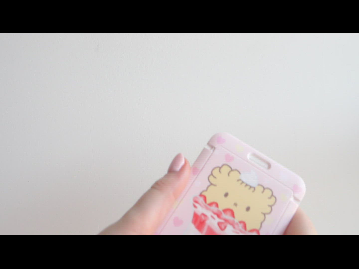 Cafe Osito Milkshake Lanyard and ID Card Case