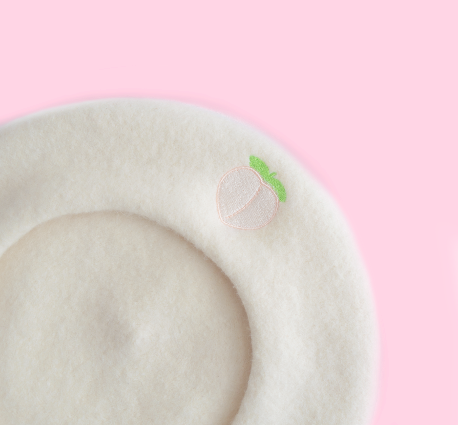 Peach Beret - Peachy Momo 🍑