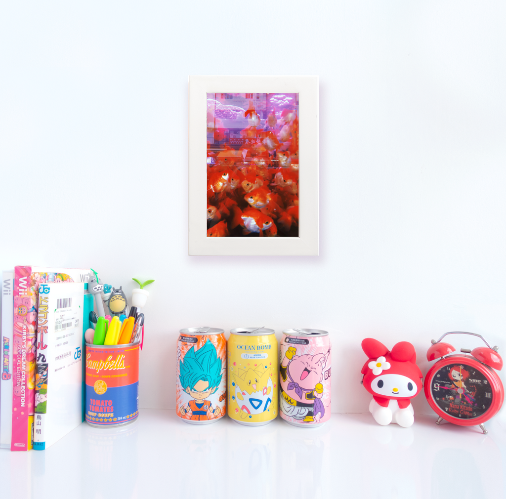 Views of Hong Kong Goldfish Market Art Print - Glitter Bones Boutique