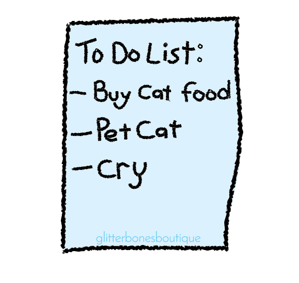 To Do List Vinyl Sticker