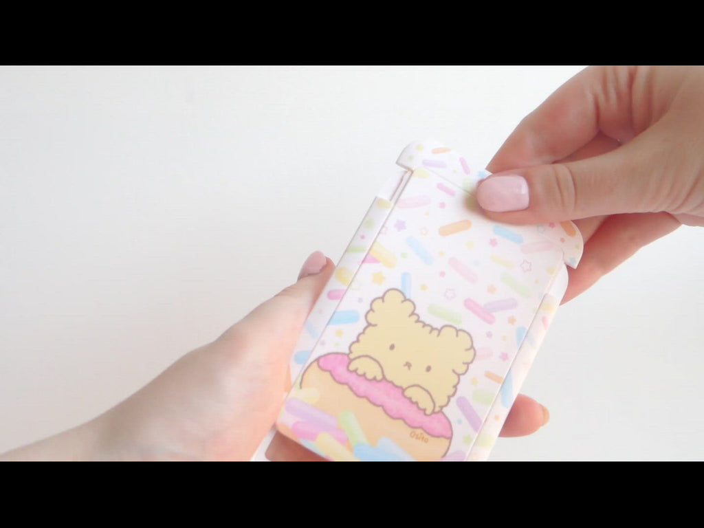 Cafe Osito Donut & Sprinkles Lanyard and ID Card Case